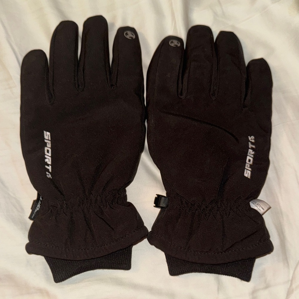 3M Thinsulate Black Insulated Gloves